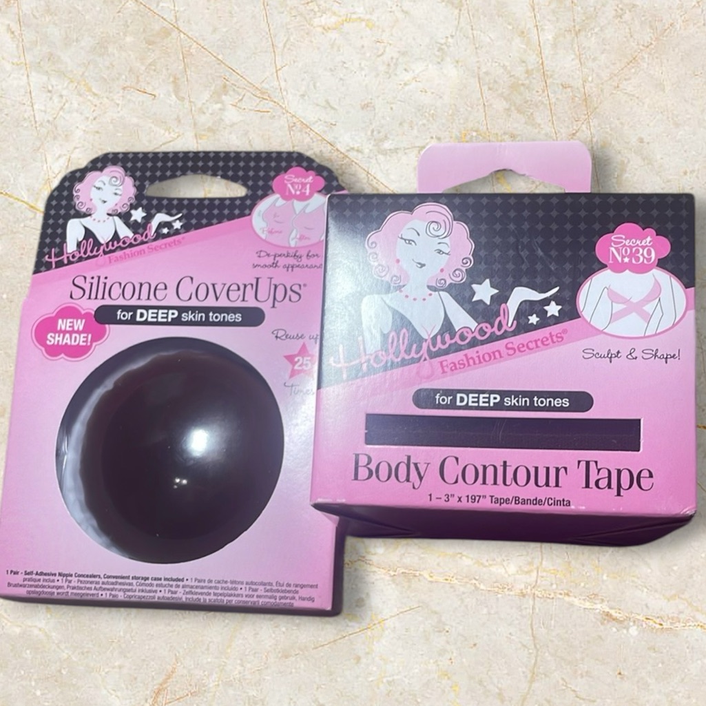 Hollywood Fashion Secrets Fashion Tape Silicone Coverups And Body Contour Deep